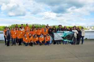 Compte-rendu de l’action Journée Mondiale pour la Fin de la Pêche, le dimanche 7 avril 2019 avec L214